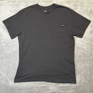 Dickies‎ Men's Heavyweight Short Sleeve Pocket T-Shirt Size 2XLT Charcoal Gray